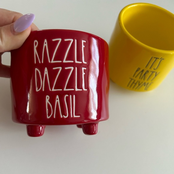 Rae dunn plant pot planter - Picture 3 of 3